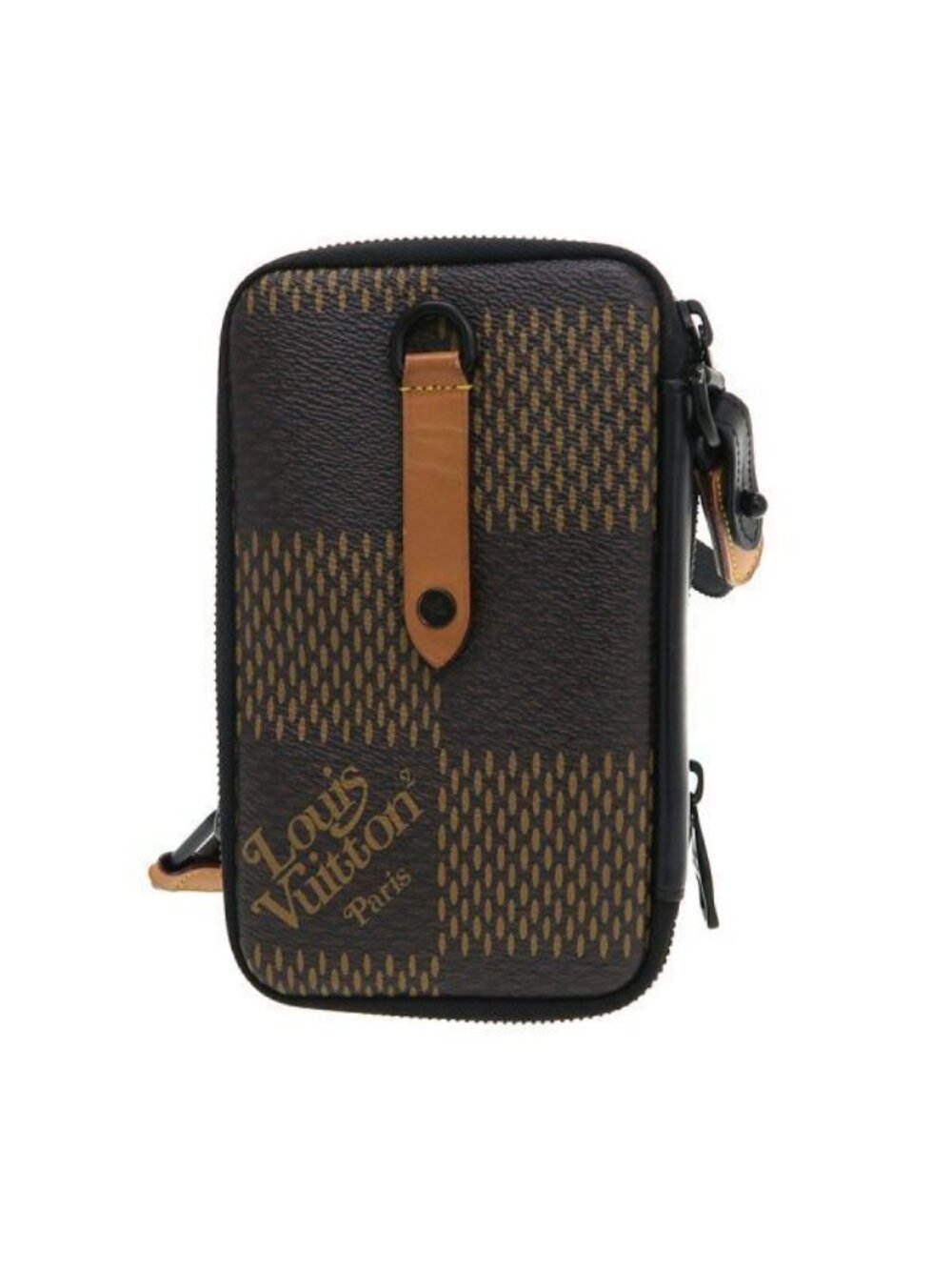 Louis Vuitton Damier Double Phone Pouch - Picture 2 of 9